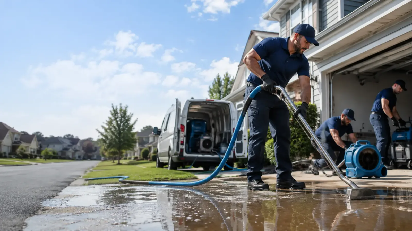 Flood Damage Restoration in La Marque, TX